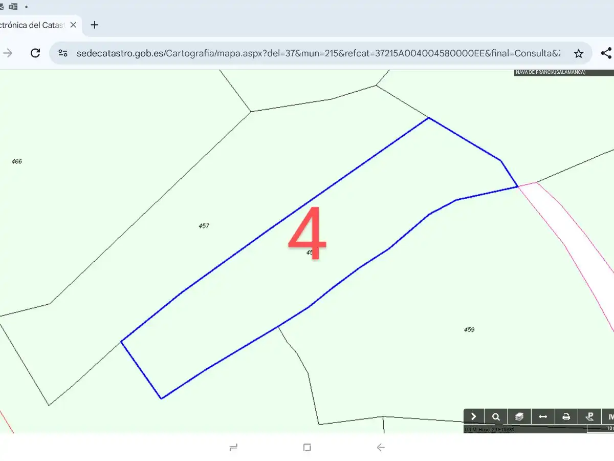 Terreno en venta en Nava de Francia