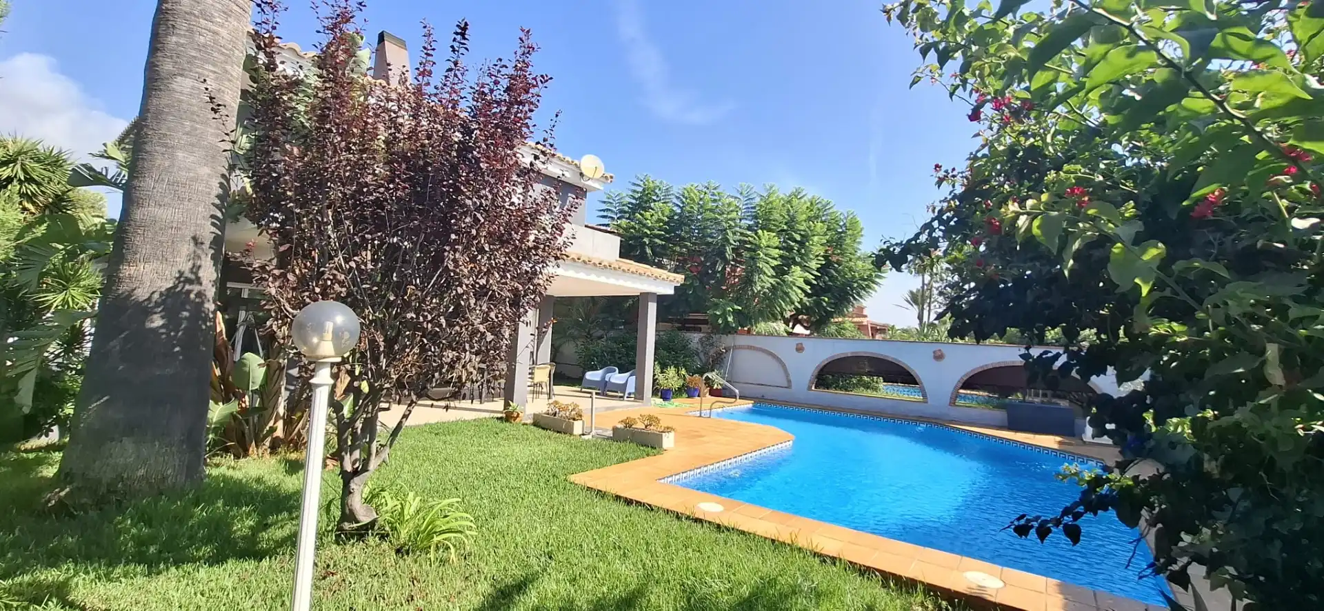 Jardín de Casa o chalet en venta en Benicasim / Benicàssim con Calefacción, Jardín privado y Terraza