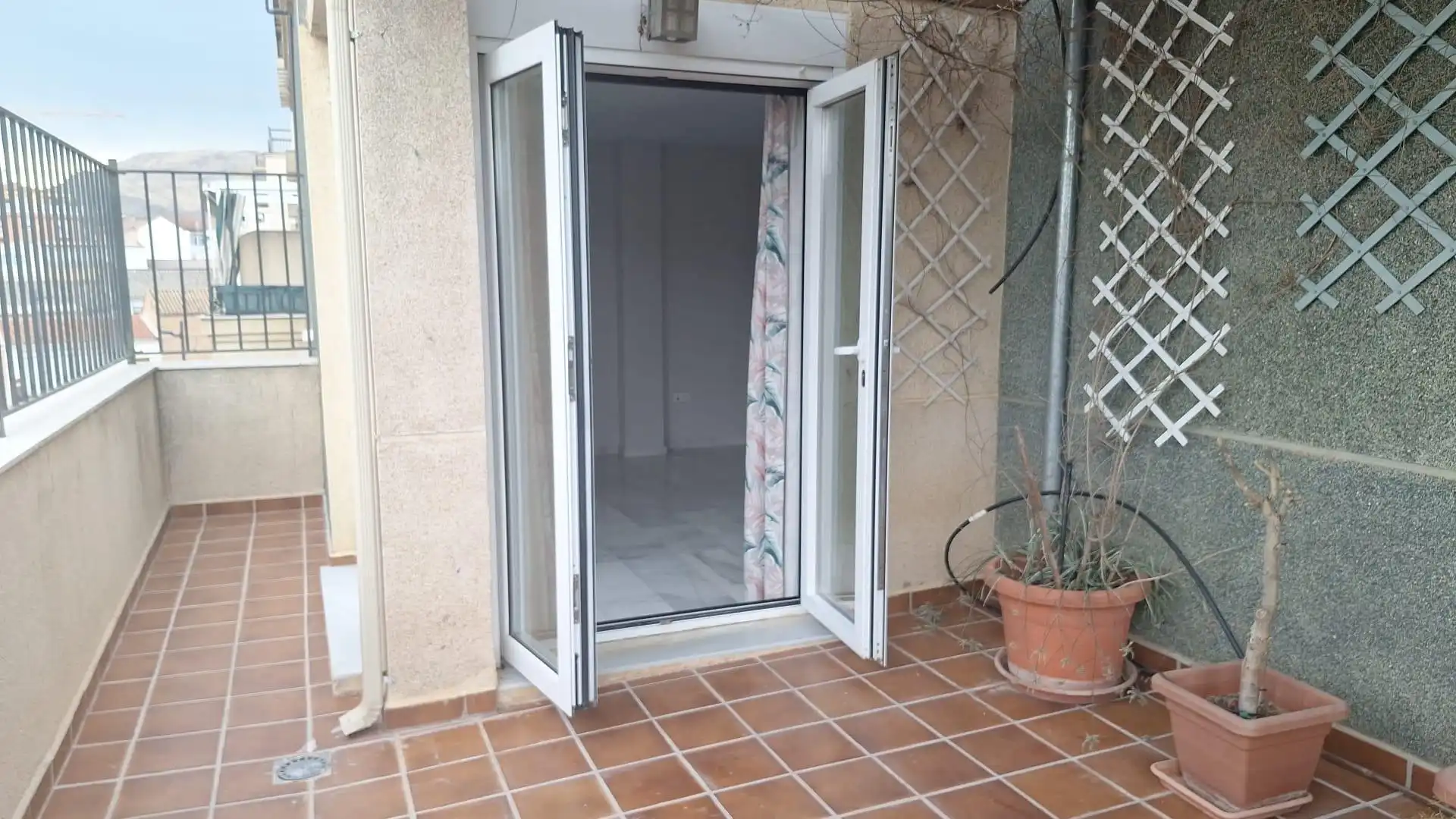 Balcony of Attic for rent in Atarfe  with Heating, Terrace and Storage room
