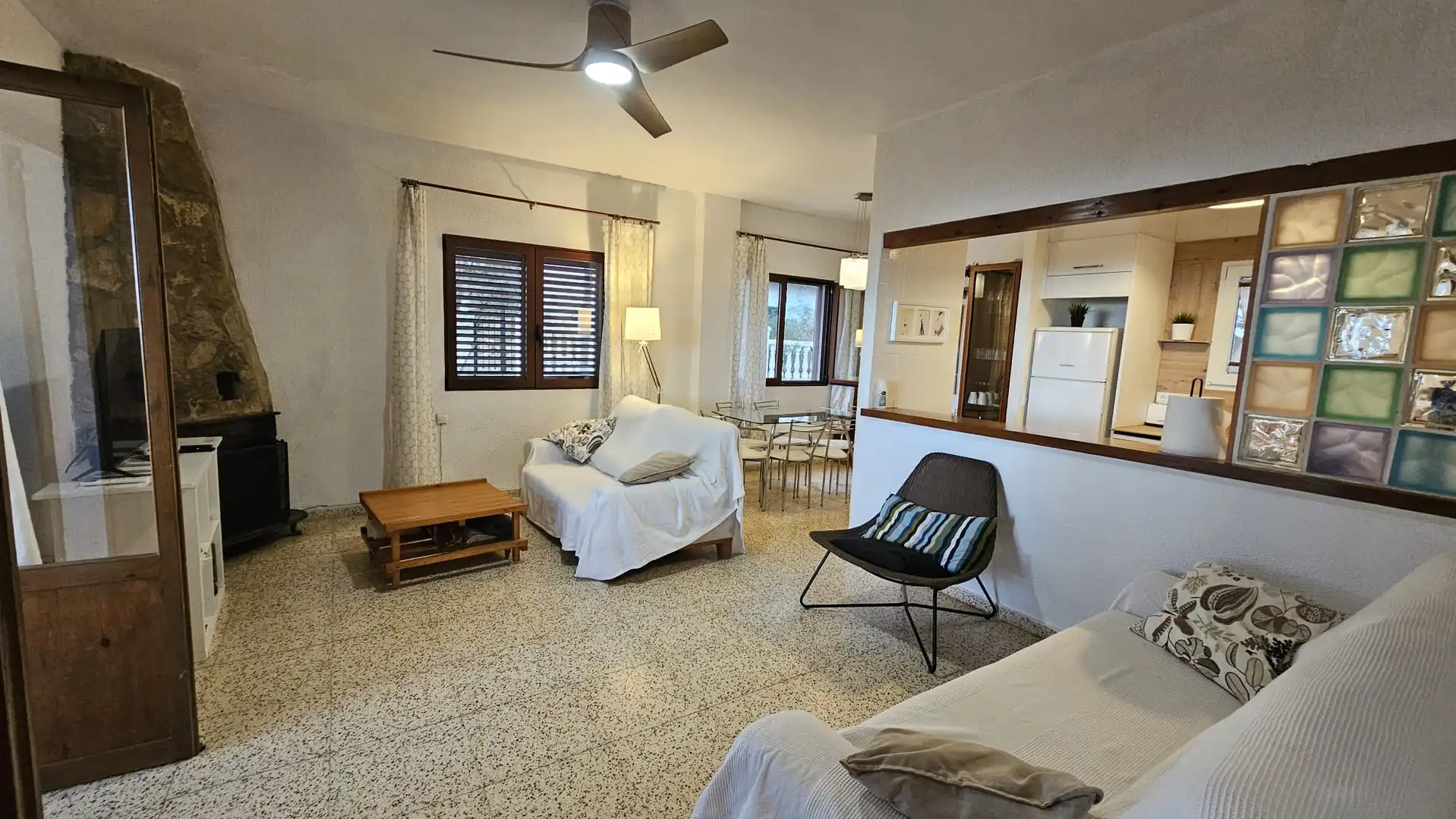 Sala de estar de Casa o chalet en venta en Alcalà de Xivert con Calefacción, Terraza y Trastero