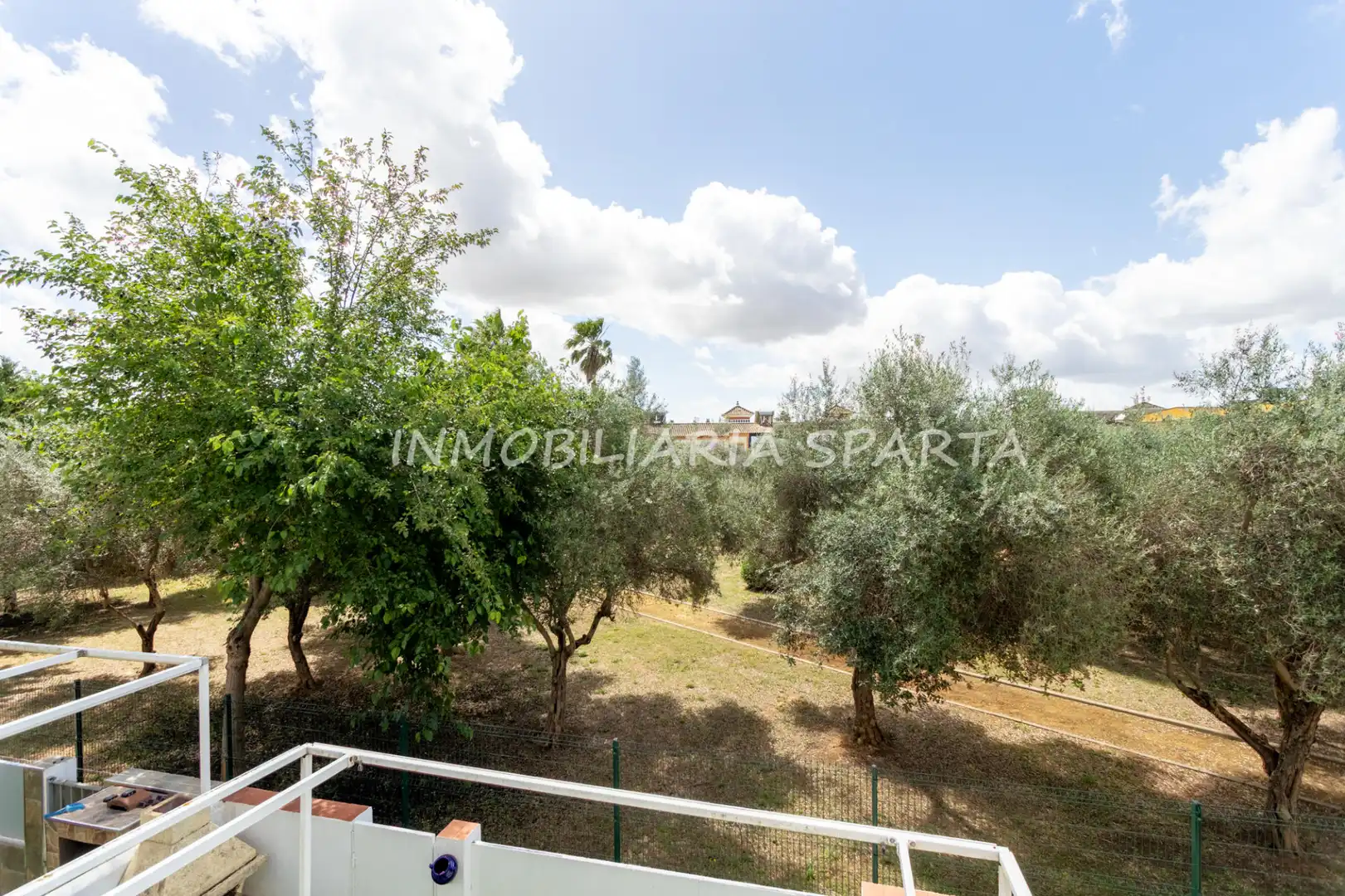 Terrace of Detached homes for sale in Espartinas  with Air Conditioner and Heating