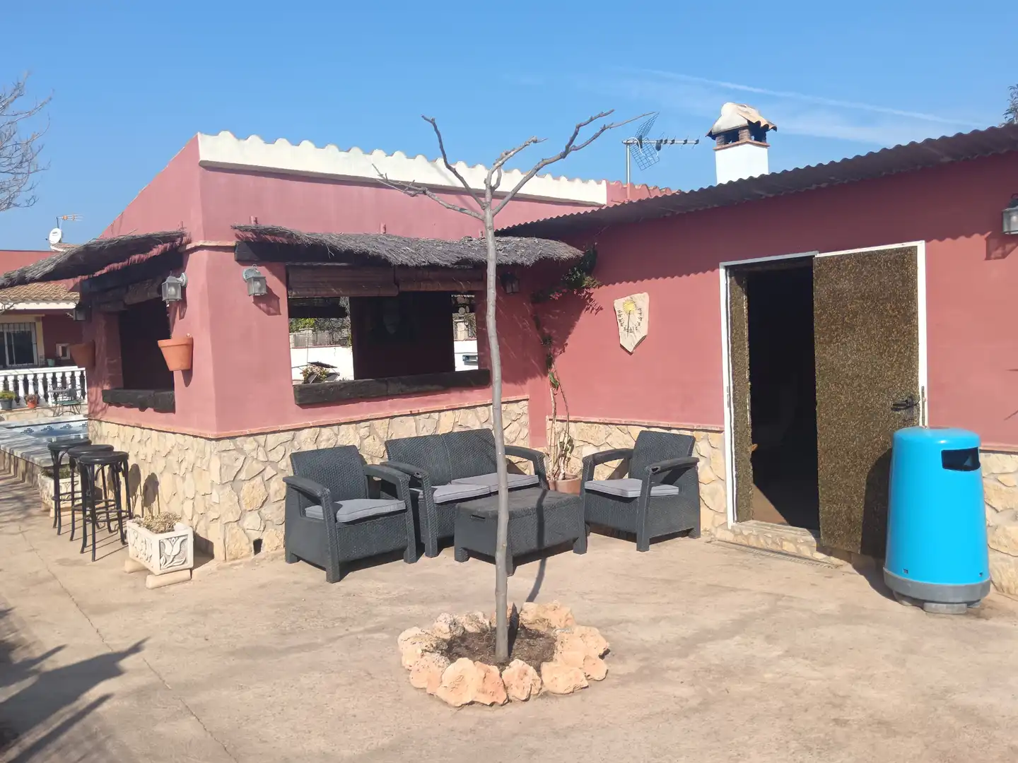Terrace of Houses for sale in Castellón de la Plana / Castelló de la Plana  with Air Conditioner, Heating and Private garden