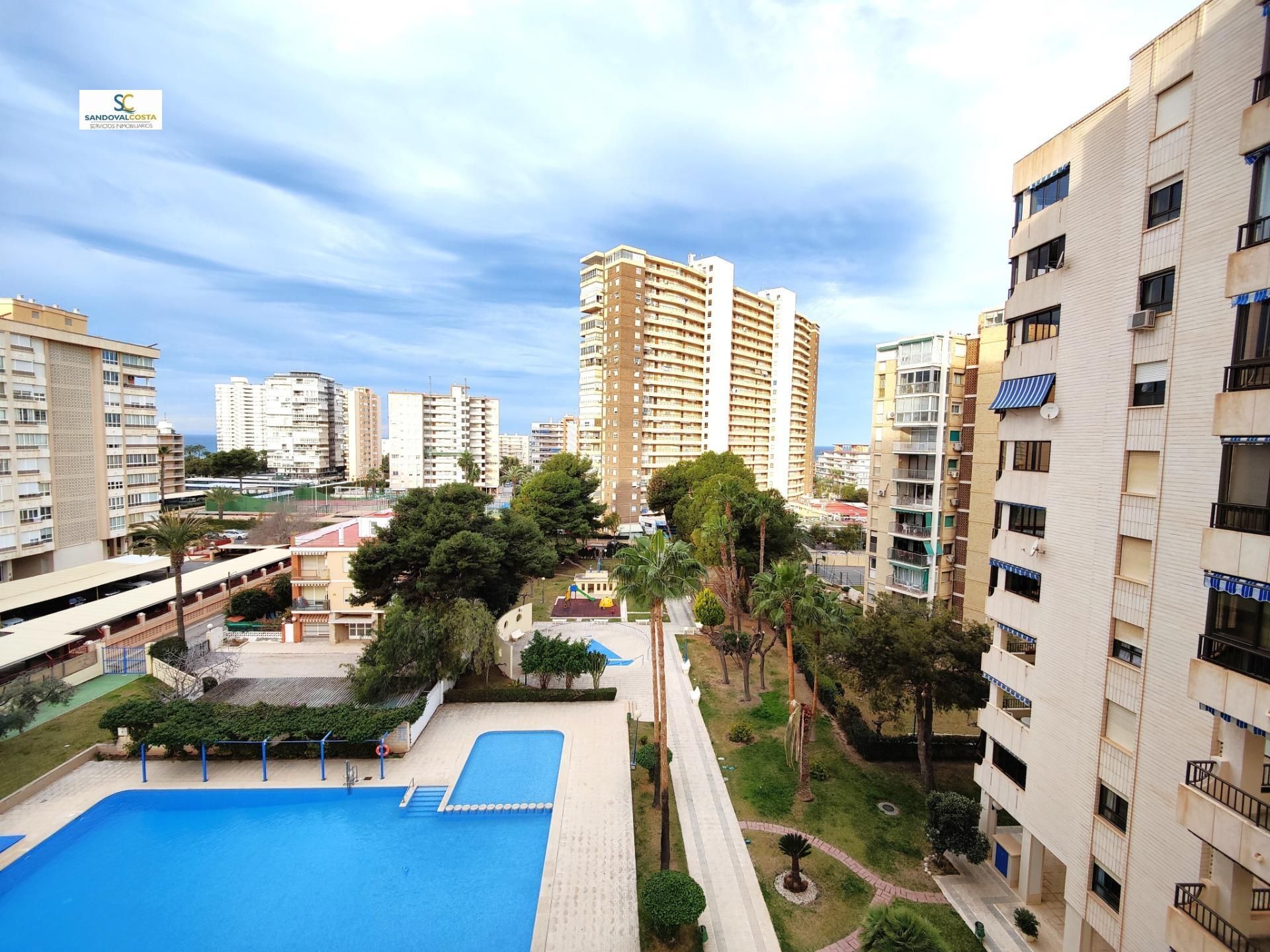 Exterior view of Flat for sale in Alicante / Alacant  with Air Conditioner and Community pool