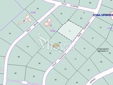 Terreno residenziale in vendita a Caléndula 316