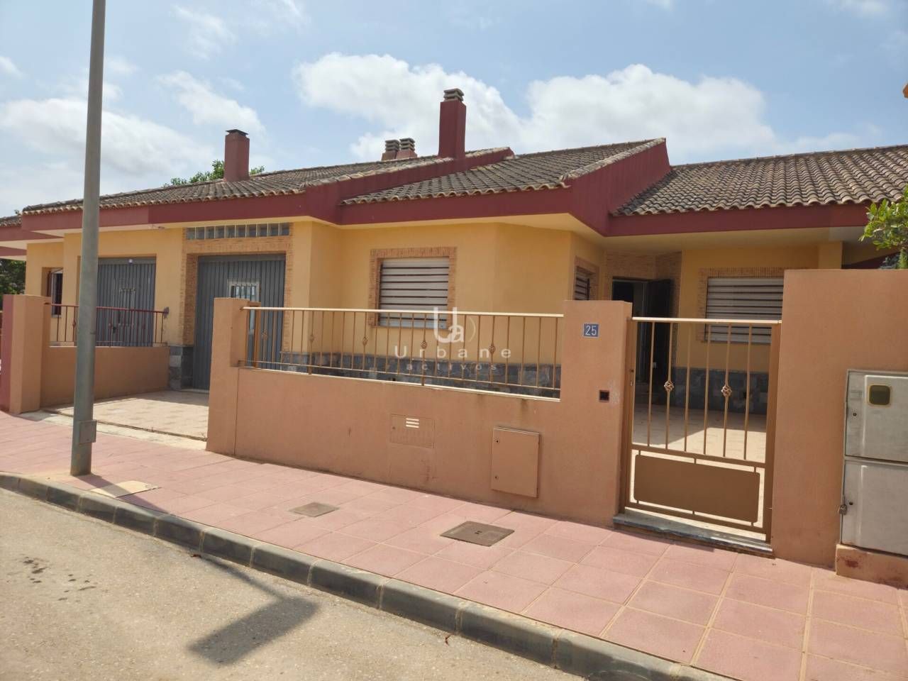 Exterior view of Single-family semi-detached for sale in Torre-Pacheco  with Terrace