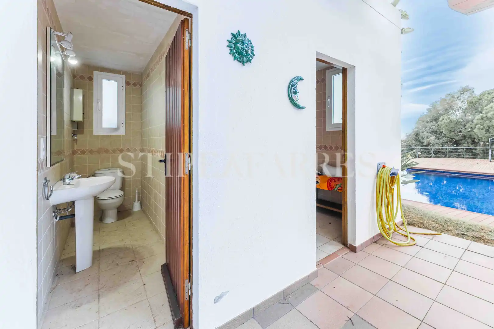 Baño de Casa o chalet en venta en Canet de Mar con Aire acondicionado, Calefacción y Jardín privado