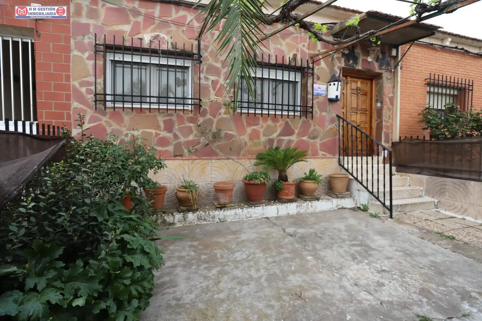 Vista exterior de Casa o chalet en venta en Puerto Lápice con Aire acondicionado y Calefacción
