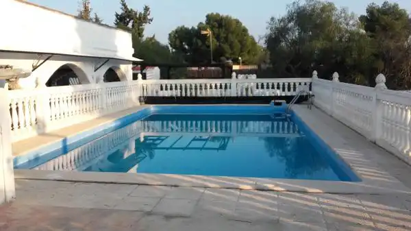 Piscina de Casa o xalet en venda en Aspe amb Jardí privat, Terrassa i Traster