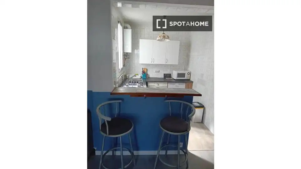Cocina de Piso de alquiler en Madrid con Aire acondicionado, Calefacción y Amueblado