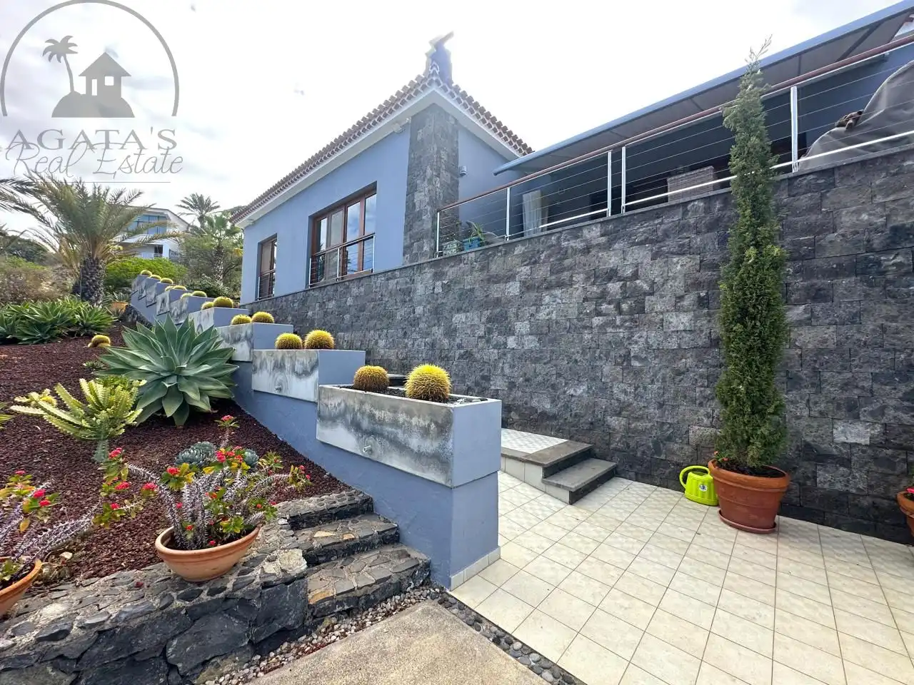 Vista exterior de Casa o xalet en venda en Buenavista del Norte amb Jardí privat i Terrassa