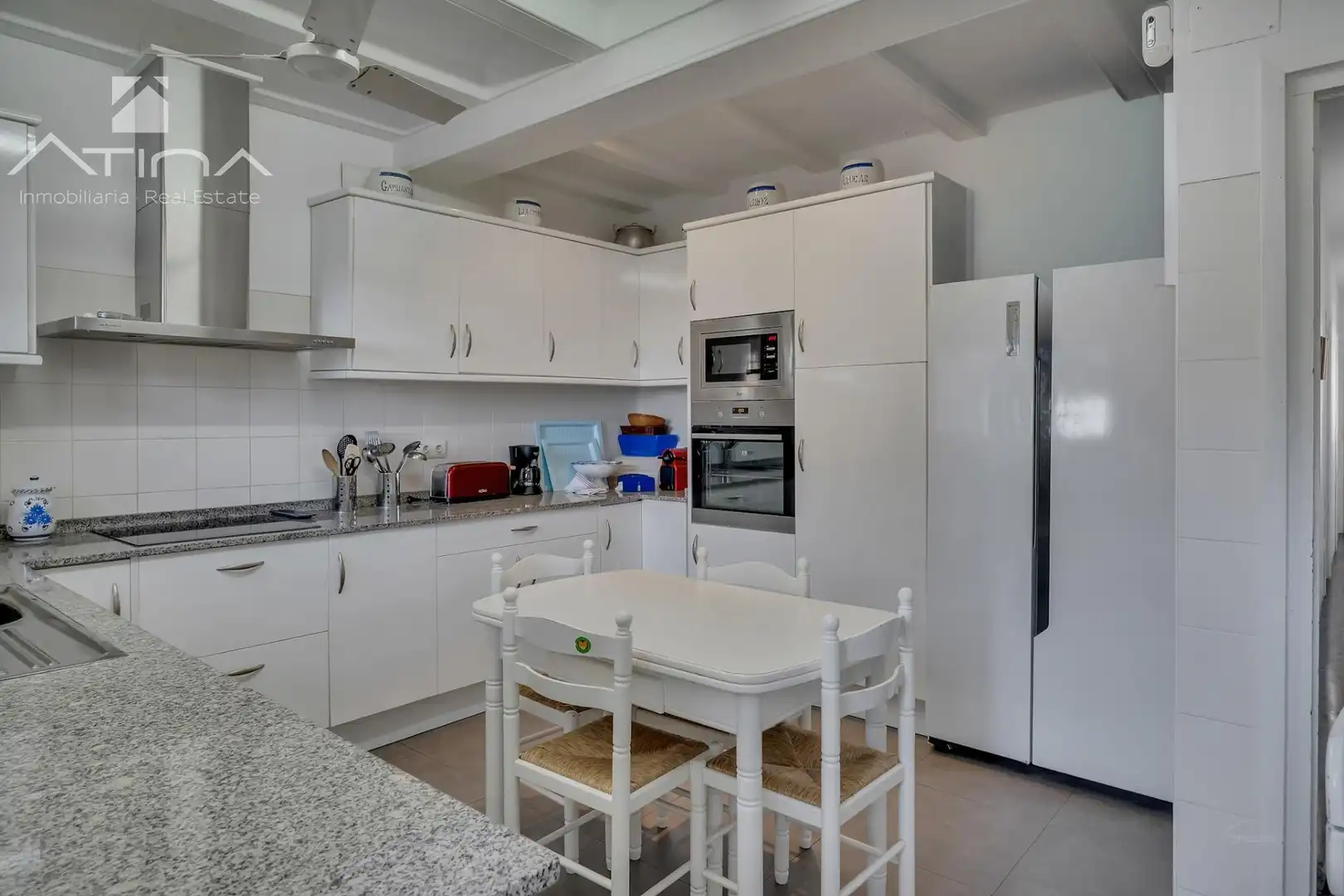 Cocina de Casa o chalet en venta en Jávea / Xàbia con Jardín privado, Terraza y Piscina