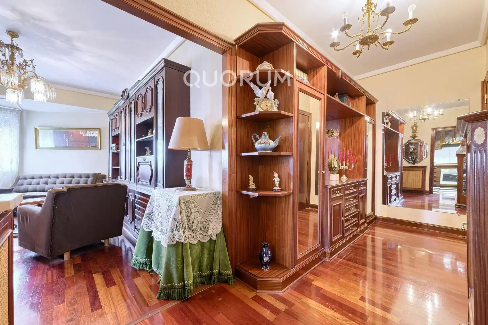 Wohnzimmer von Wohnung zum Verkauf in Basauri  mit Heizung, Möbliert und Balkon