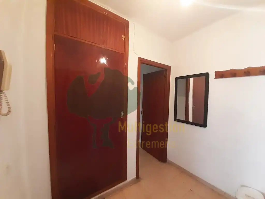 Schlafzimmer von Wohnung zur Miete in Cáceres mit Heizung, Terrasse und Ofen