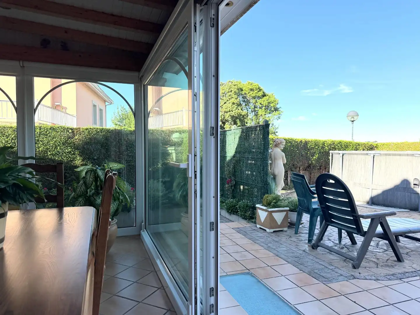 Terrassa de Casa o xalet en venda en Oleiros amb Calefacció, Jardí privat i Terrassa