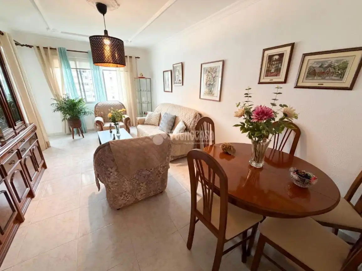 Sala de estar de Piso en venta en Las Palmas de Gran Canaria con Terraza