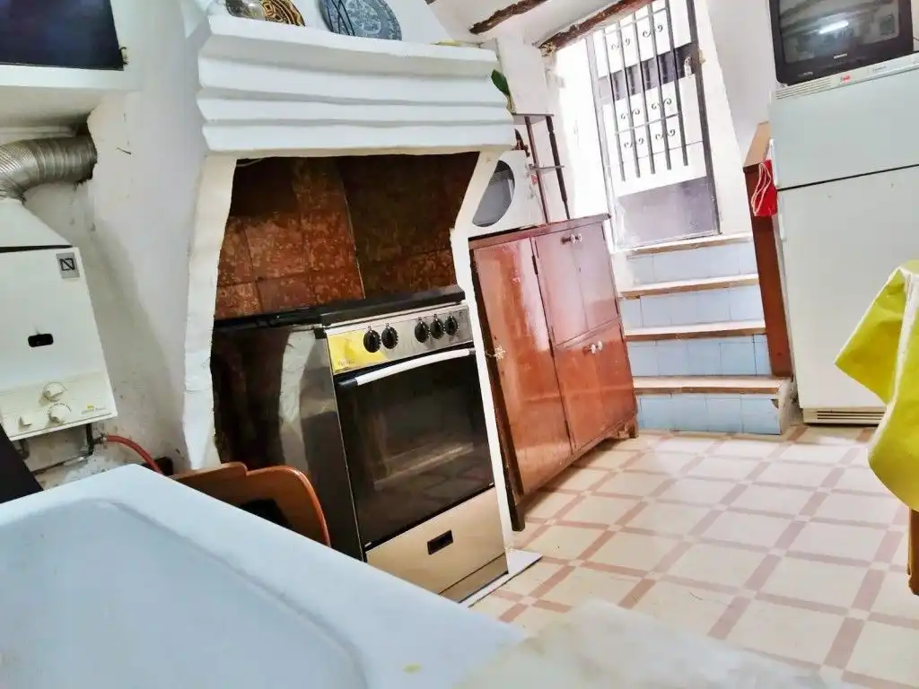 Cocina de Casa o chalet en venta en Andilla con Horno, Lavadora y TV