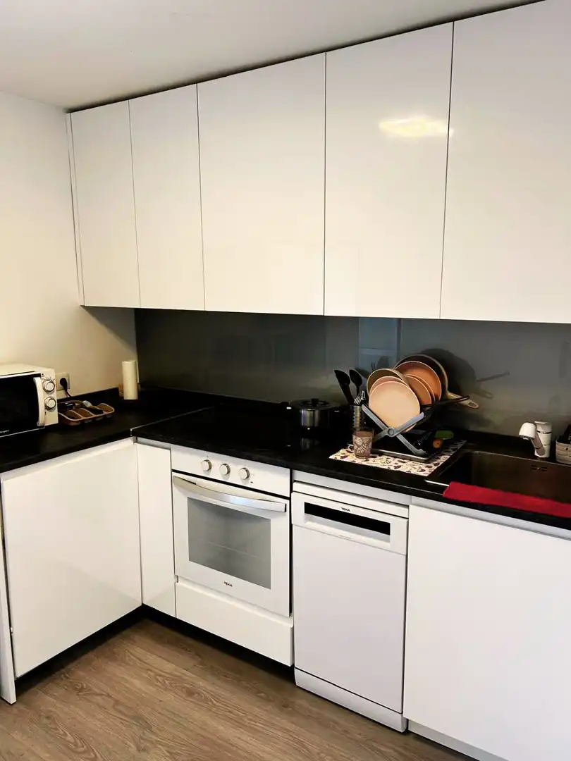 Küche von Wohnung zum Verkauf in Alcobendas mit Klimaanlage, Heizung und Terrasse