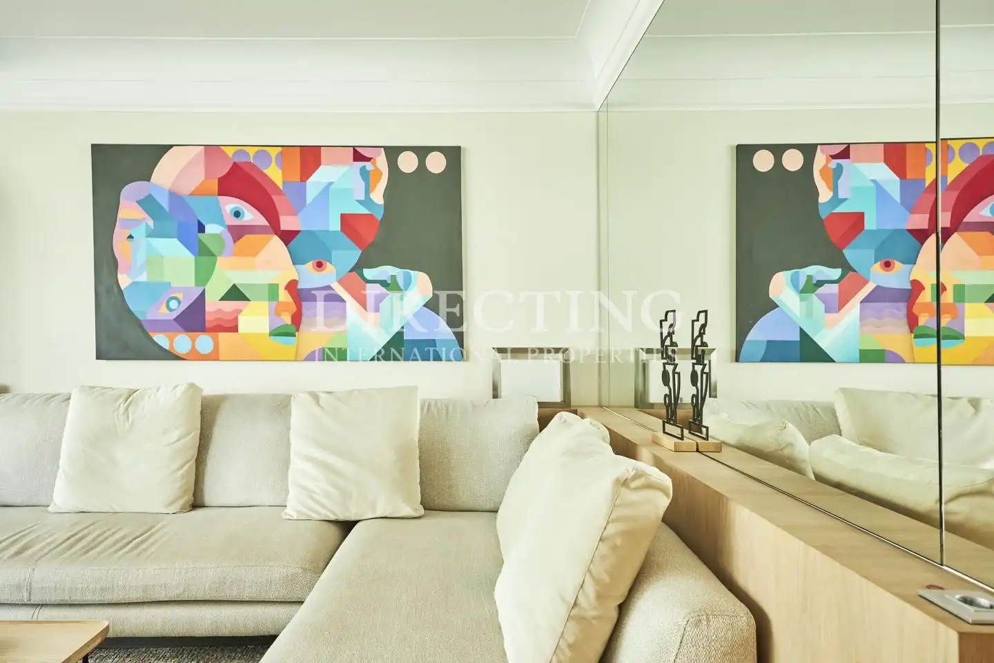 Wohnzimmer von Wohnung zum Verkauf in Madrid mit Klimaanlage und Heizung