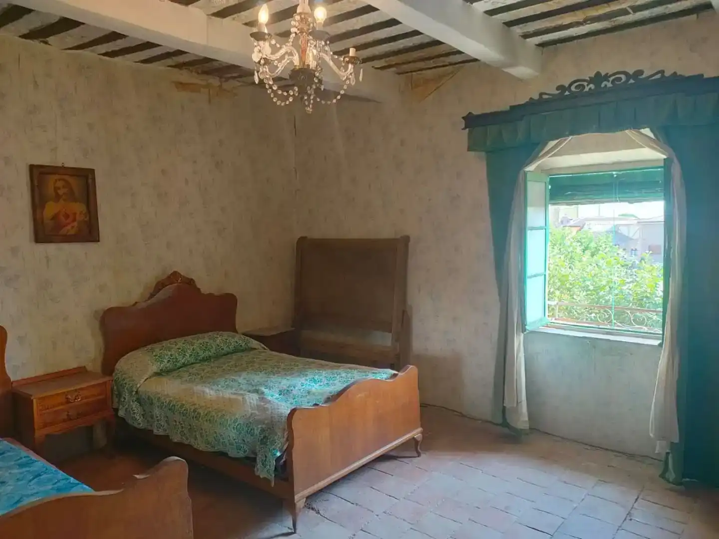 Dormitori de Casa adosada en venda en Villasandino amb Jardí privat, Traster i Moblat