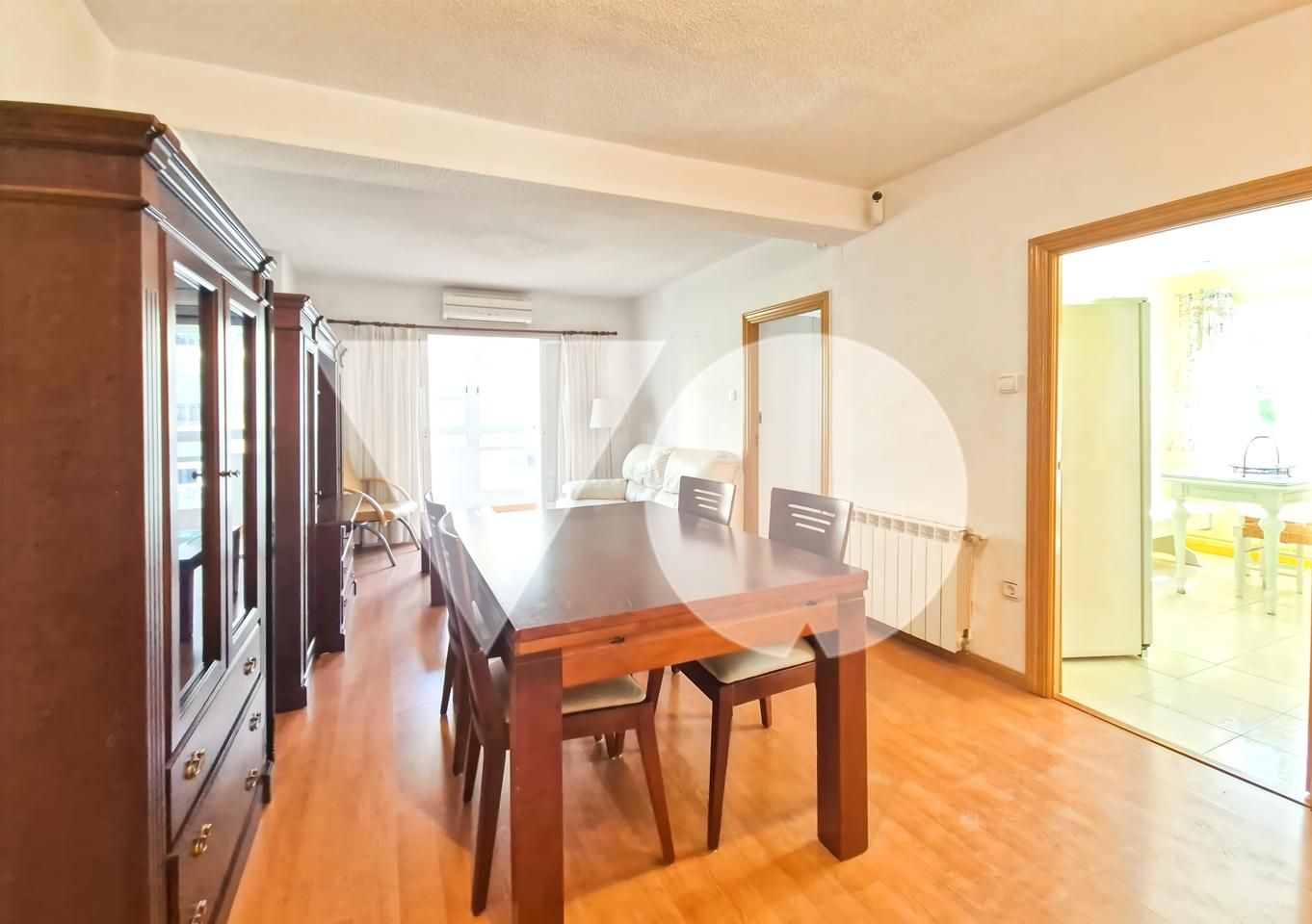 Dining room of Flat for sale in  Madrid Capital  with Air Conditioner, Heating and Terrace