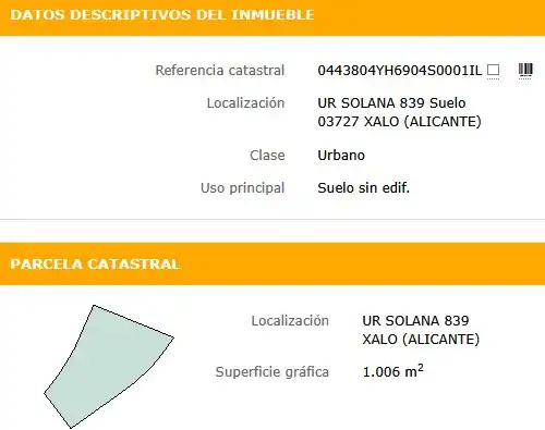 Rural land for sale in Urbanización Solana 941, imagen 3