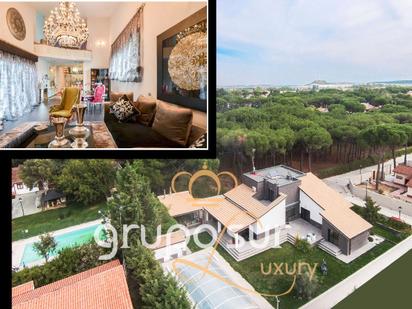 Exterior view of House or chalet for sale in Valladolid Capital  with Air Conditioner, Terrace and Swimming Pool