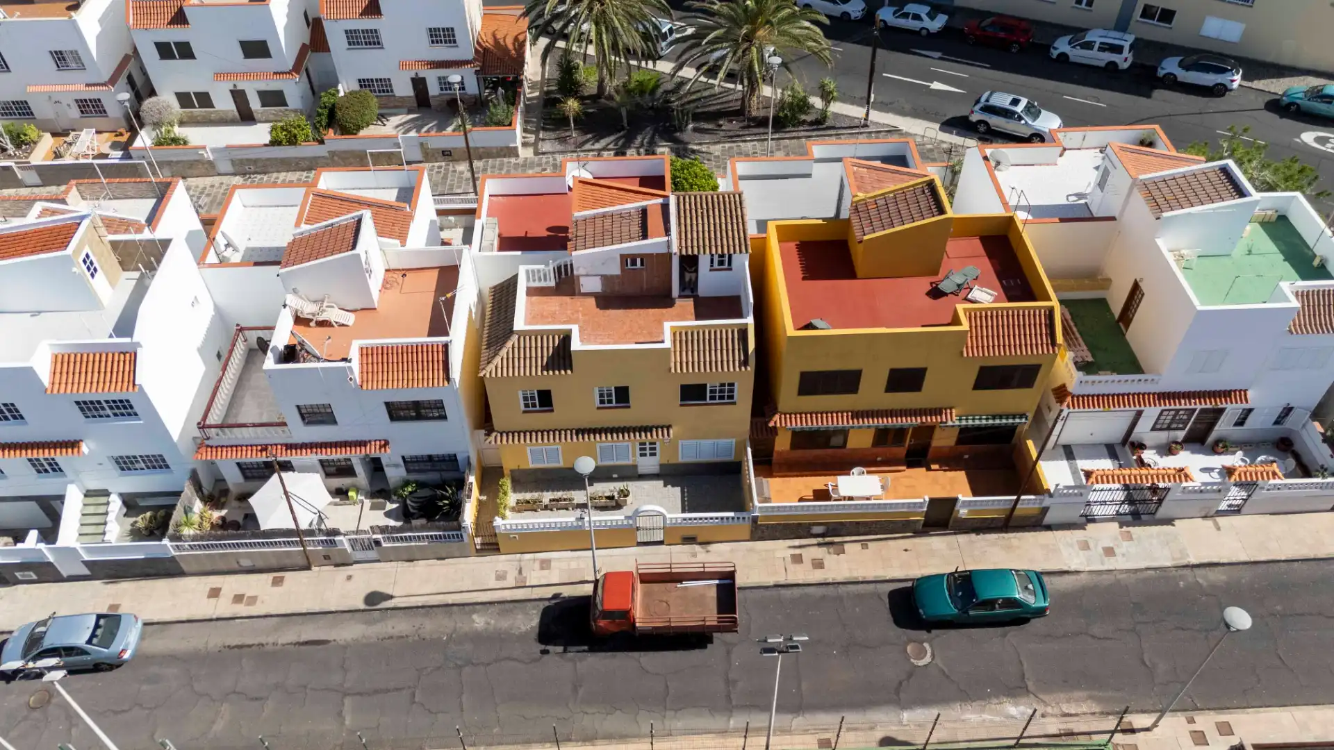 Vista exterior de Piso en venta en Los Silos con Terraza