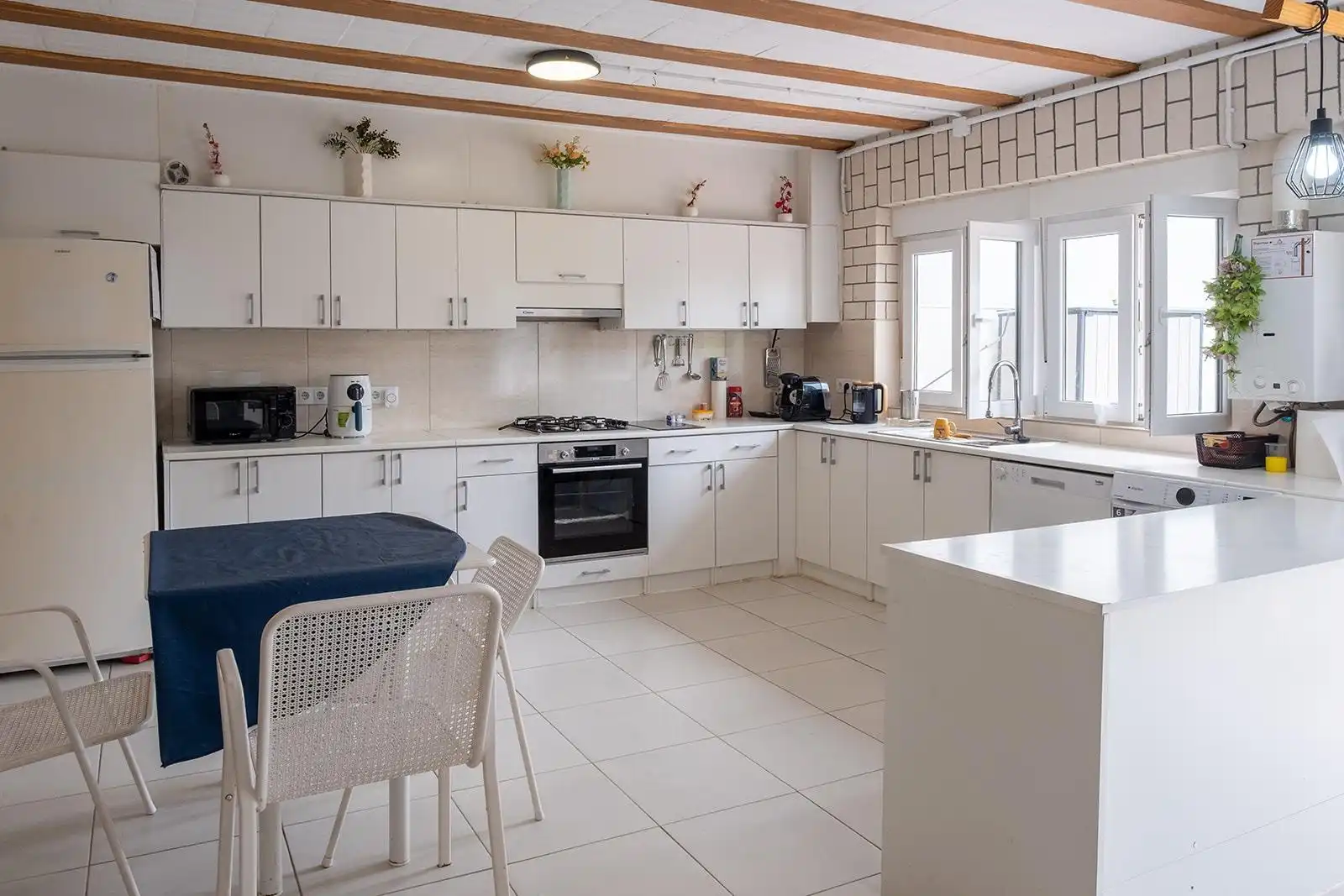 Cuina de Casa o xalet en venda en Torreblanca amb Aire condicionat, Jardí privat i Terrassa