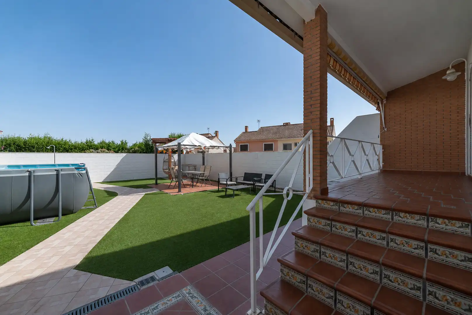Terraza de Casa o chalet en venta en Illescas con Aire acondicionado, Calefacción y Jardín privado