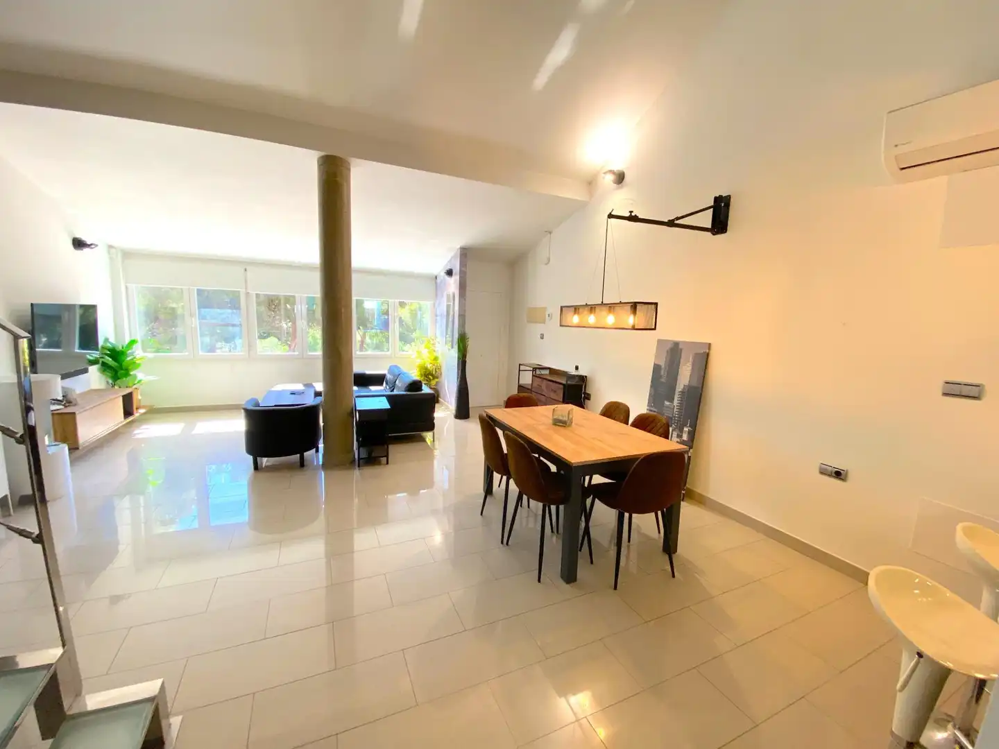 Comedor de Casa adosada en venta en Mazarrón con Piscina comunitaria