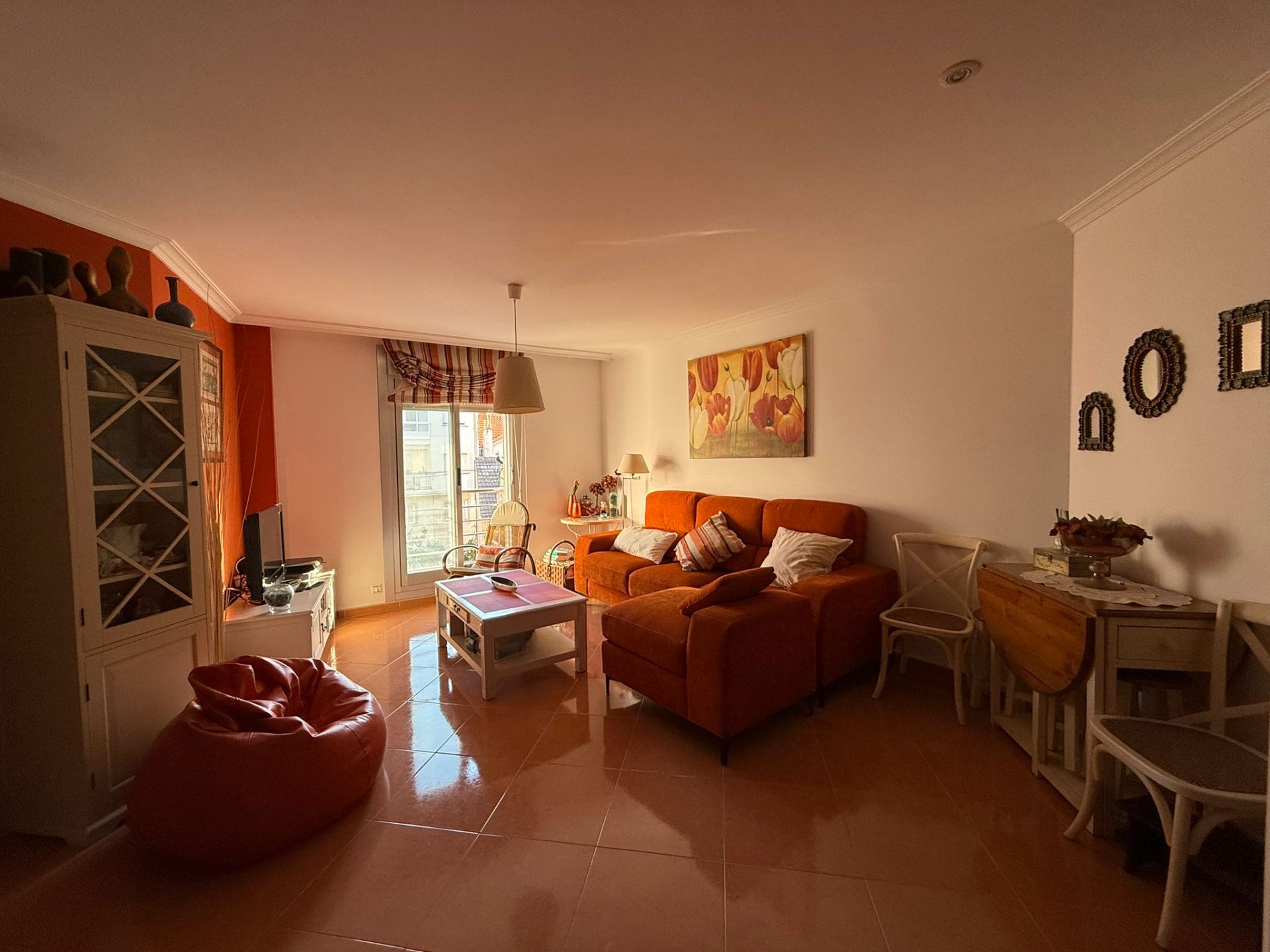 Living room of Planta baja for sale in Poio  with Terrace, Storage room and Furnished