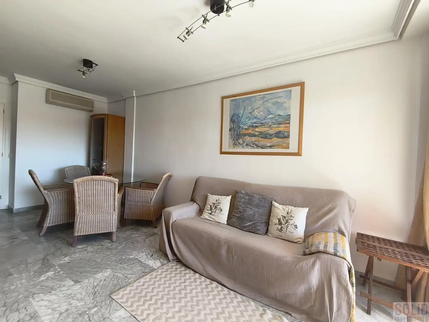 Sala de estar de Apartamento en venta en Jávea / Xàbia con Aire acondicionado, Calefacción y Terraza