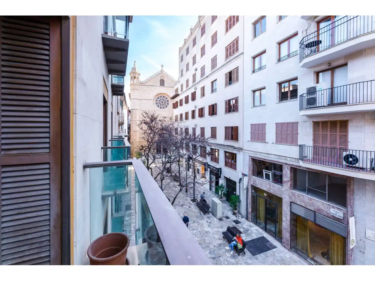 Vista exterior de Piso en venta en  Palma de Mallorca con Aire acondicionado y Balcón