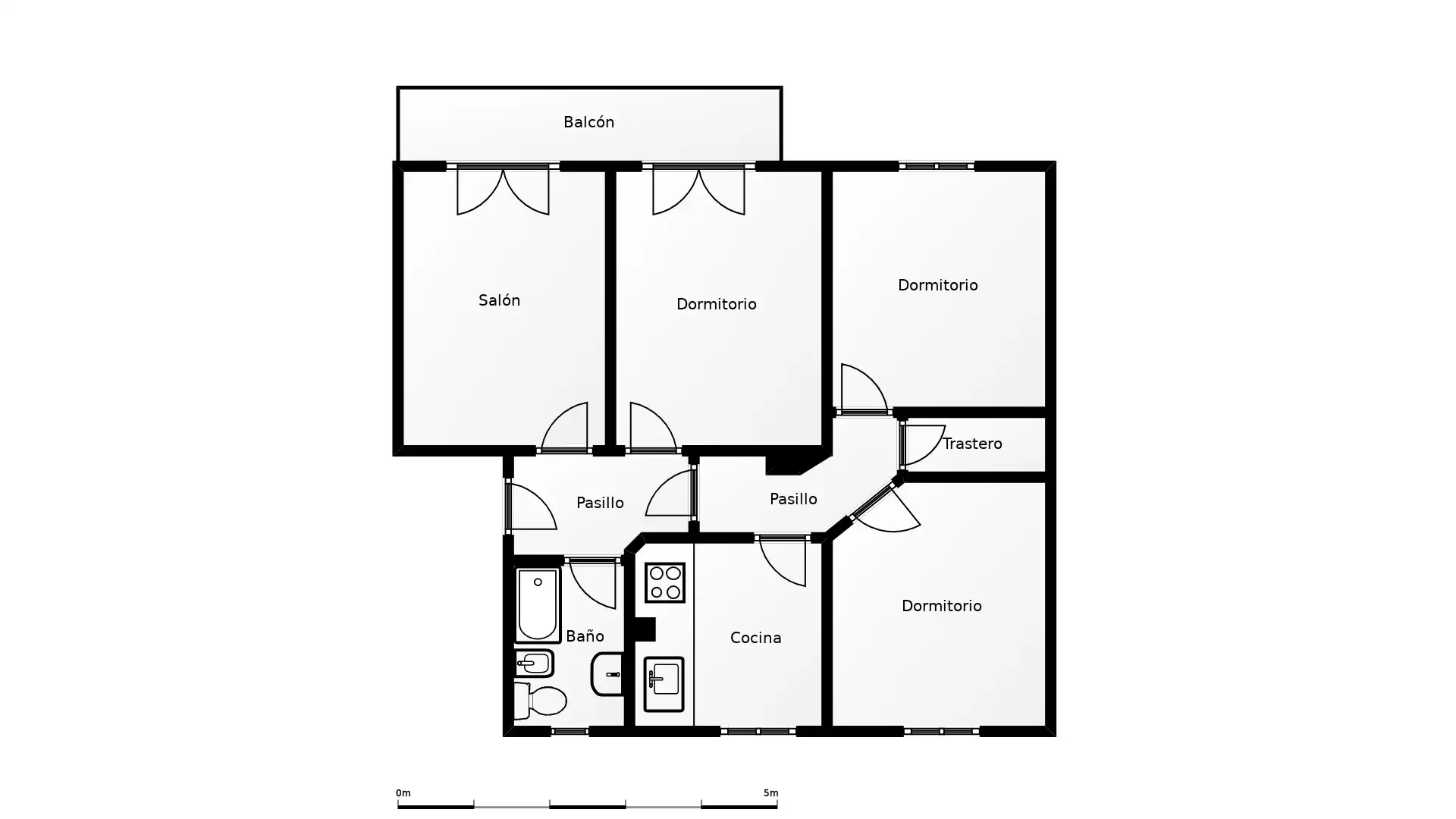 Piso en venta en Burgos con Parquet