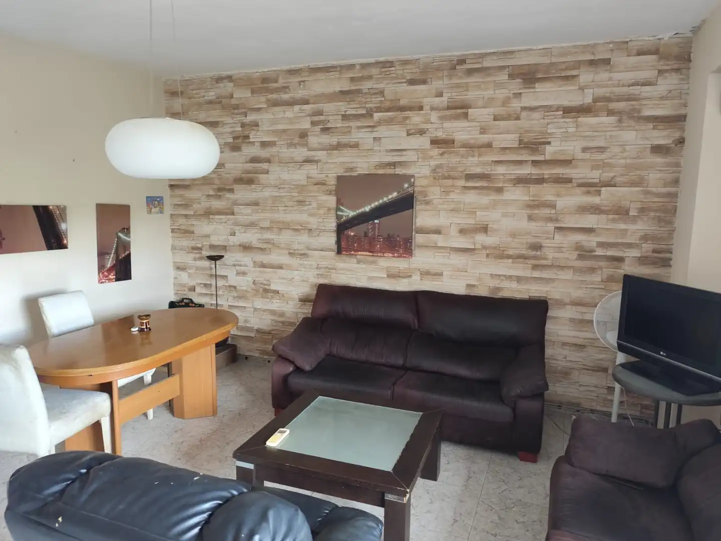 Wohnzimmer von Wohnung zum Verkauf in Alzira mit Ofen, Waschmaschine und Mikrowelle