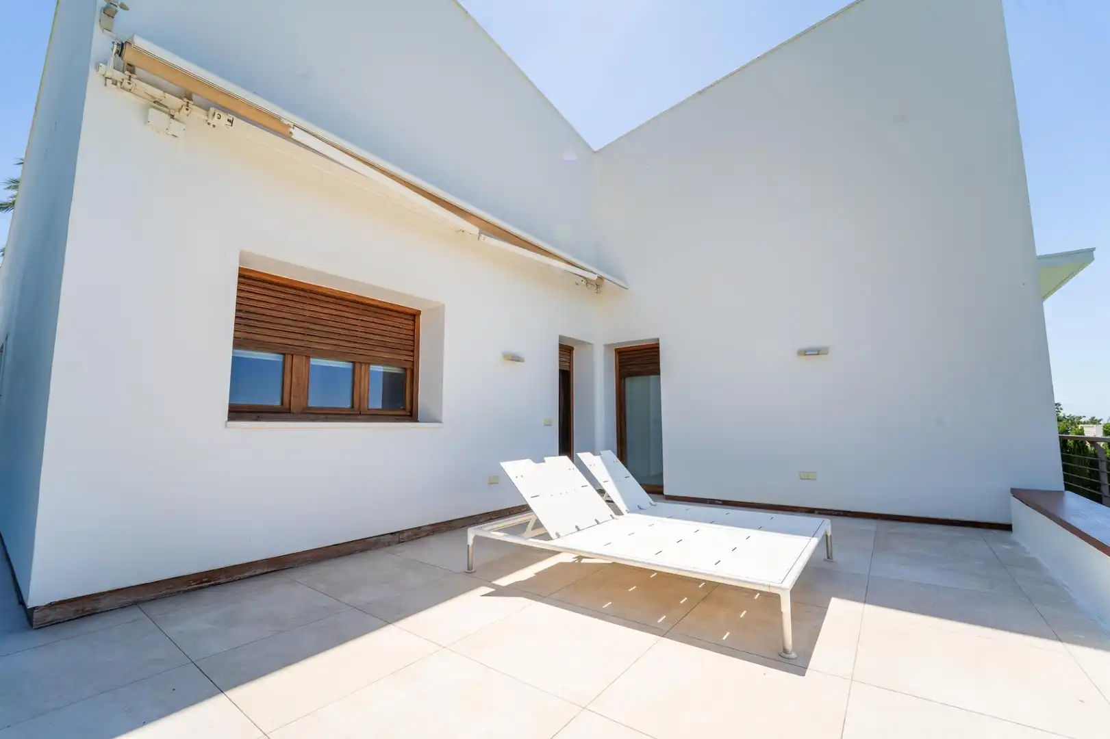 Terrassa de Casa o xalet en venda en Elche / Elx amb Aire condicionat, Jardí privat i Parquet