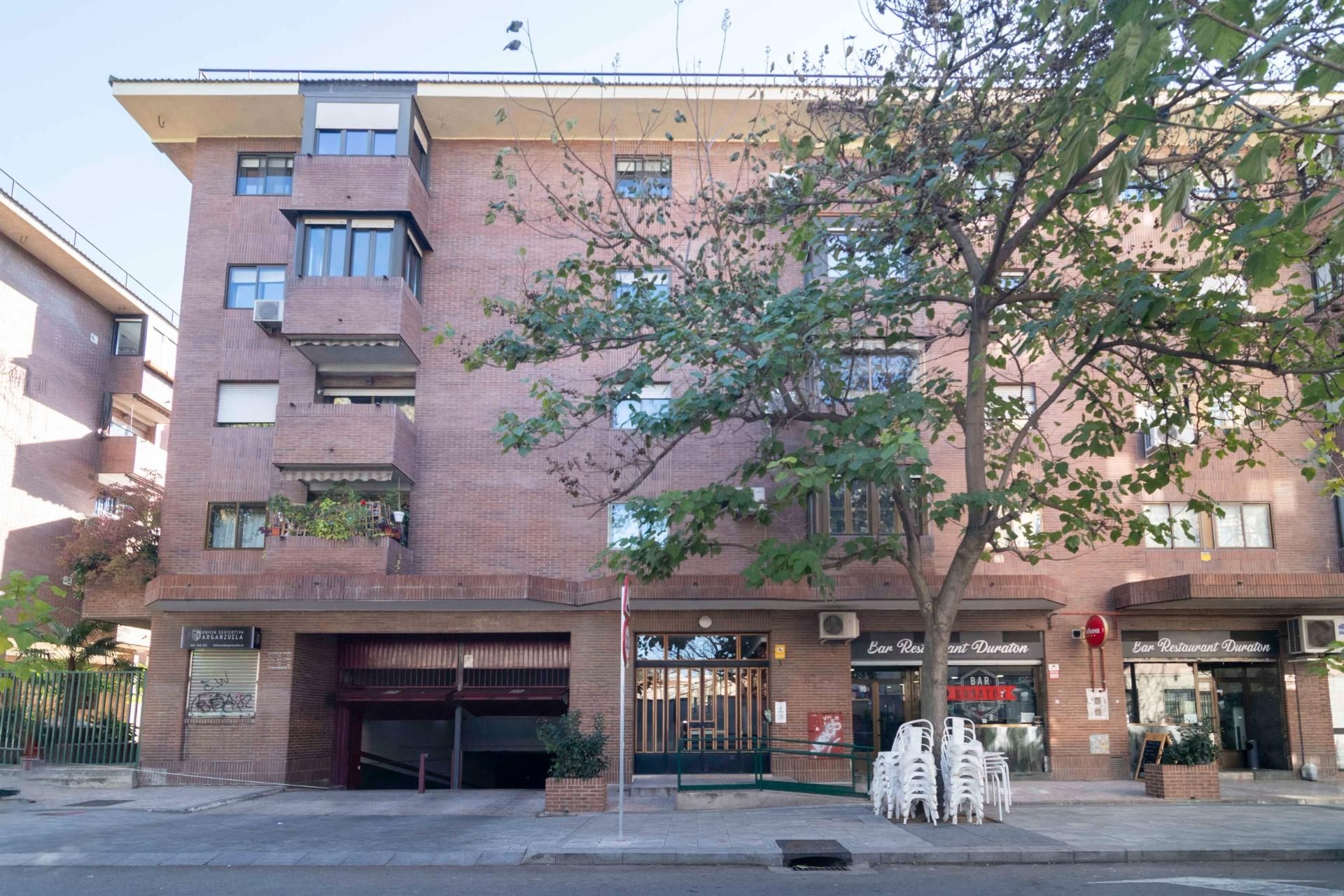 Exterior view of Flat for sale in  Madrid Capital  with Parquet flooring and Terrace