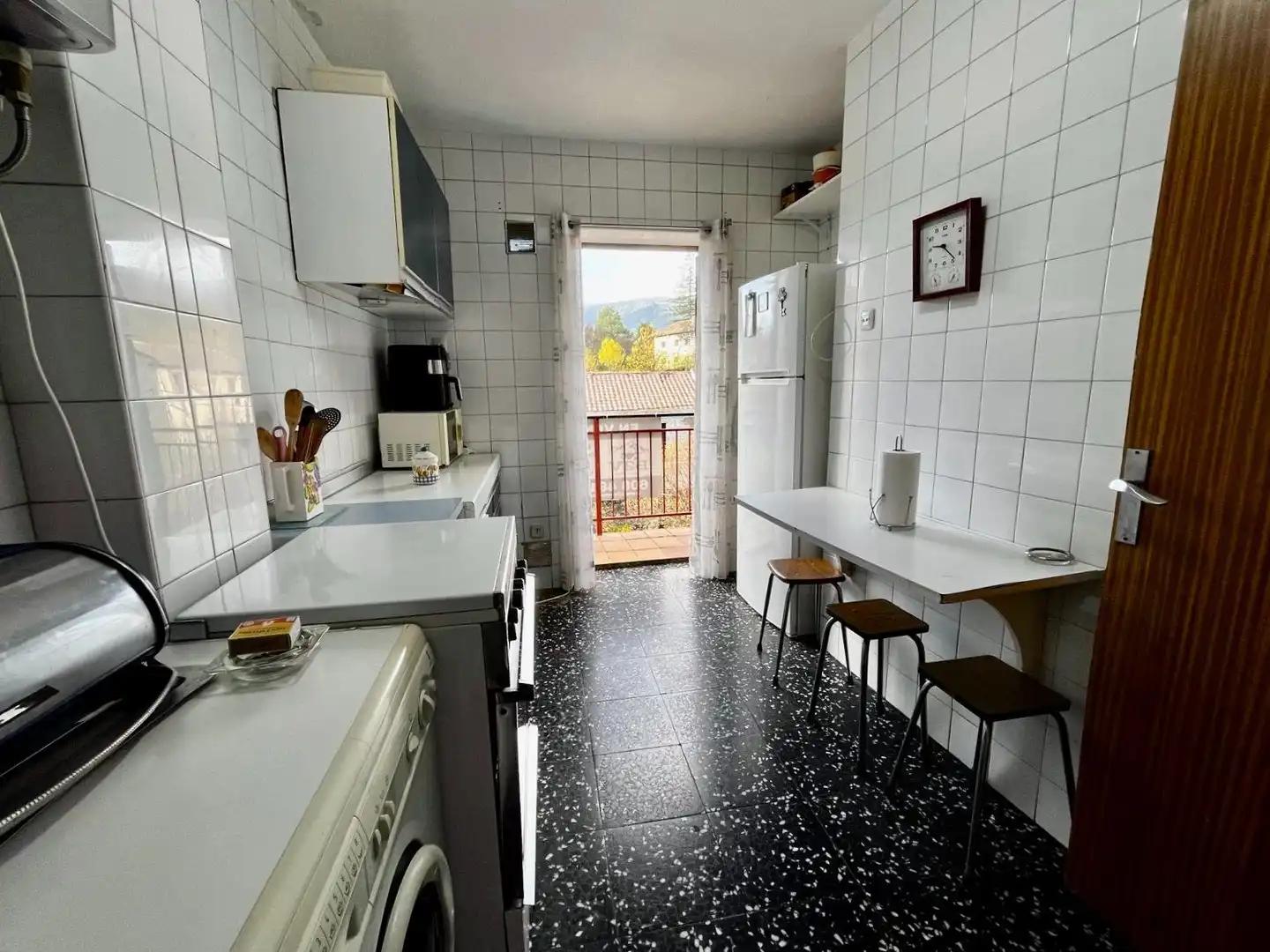 Kitchen of Flat for sale in Rascafría  with Heating, Terrace and Storage room