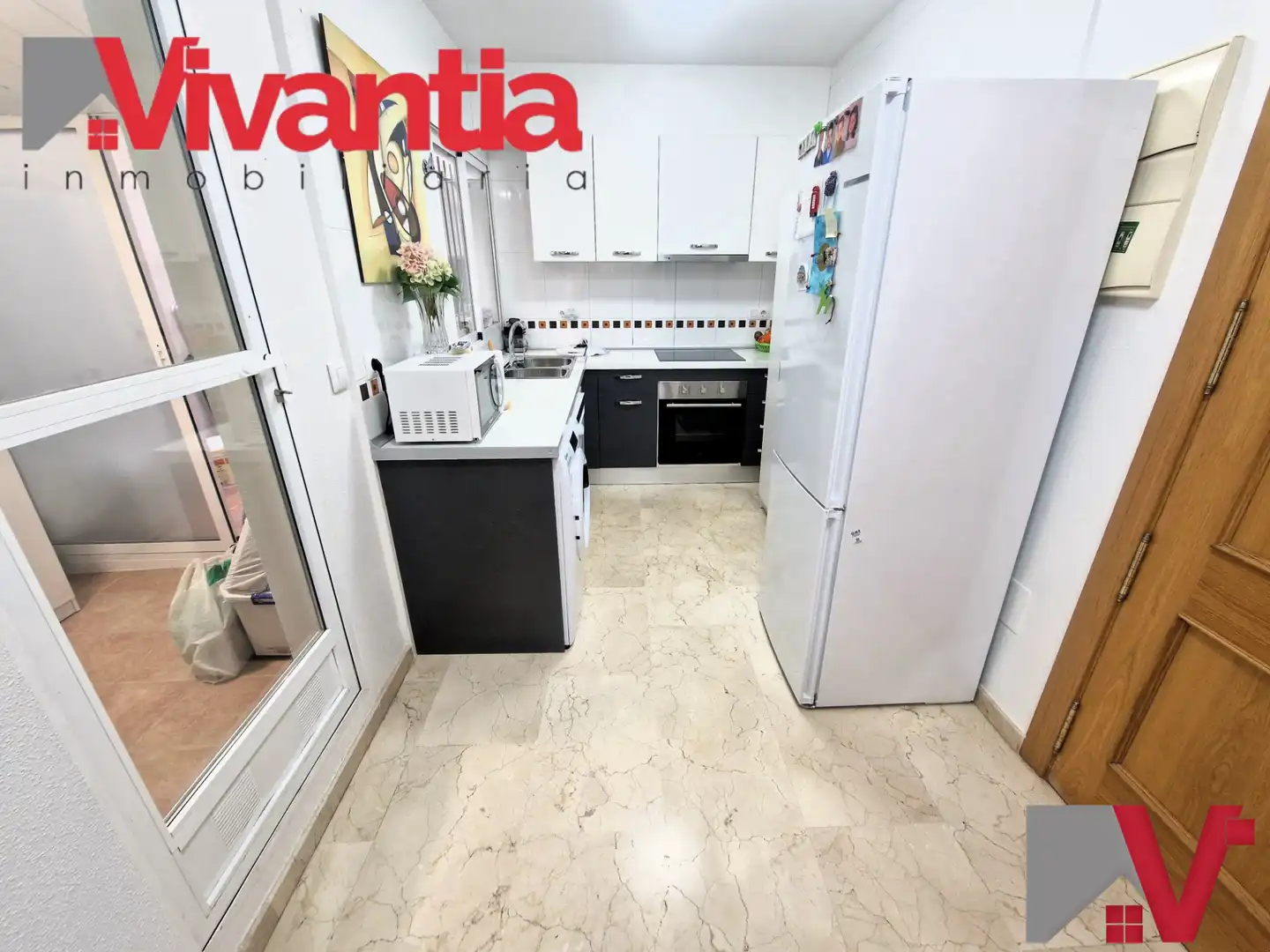Kitchen of Apartments for sale in Lorca  with Air Conditioner, Heating and Furnished