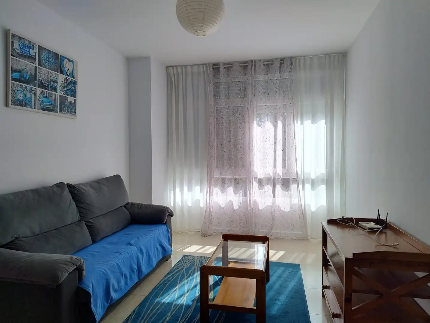 Living room of Flat for rent in Val do Dubra  with Heating, Furnished and Oven