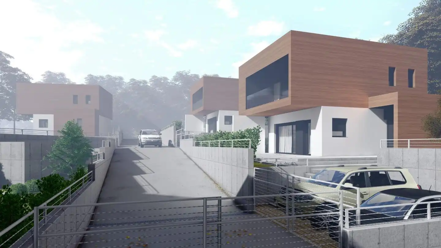 Vista exterior de Casa o xalet en venda en Polanco