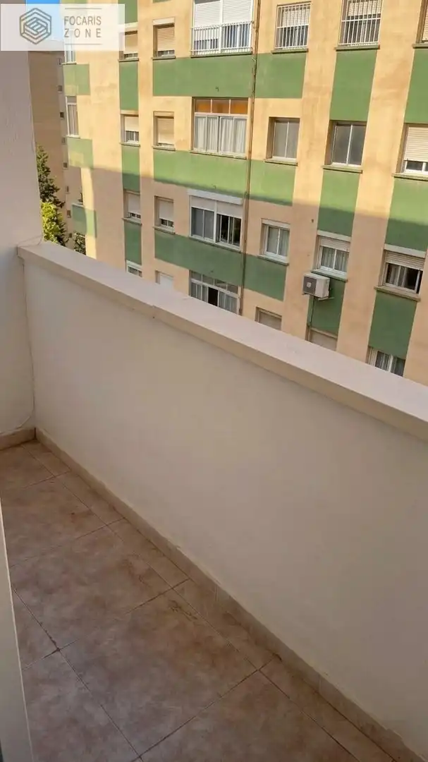 Balcony of Flat for share in Málaga  with Terrace, Furnished and Balcony
