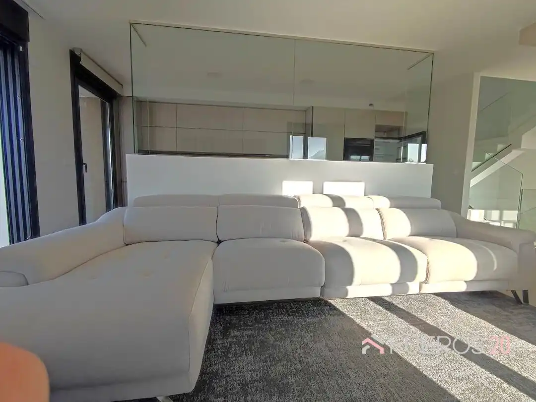 Sala de estar de Casa adosada en venta en Zierbena con Calefacción, Jardín privado y Terraza