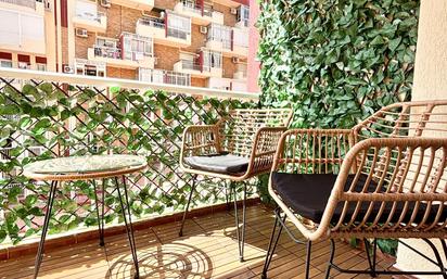 Terrasse von Wohnung zum verkauf in Benalmádena mit Klimaanlage und Terrasse