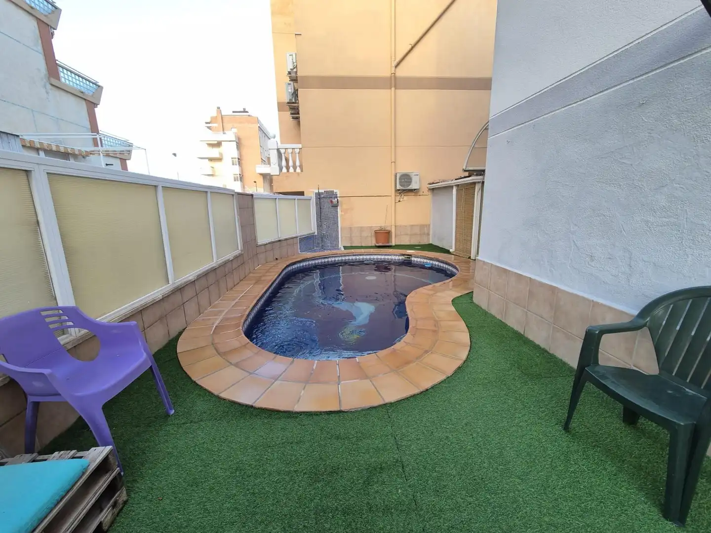 Swimming pool of Detached homes for sale in Oliva  with Air Conditioner, Heating and Private garden