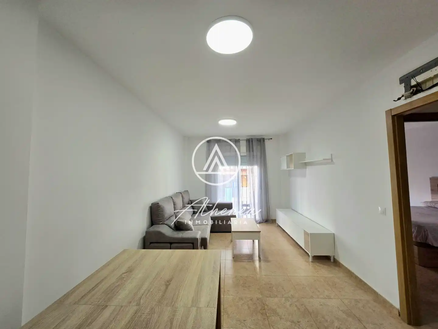 Sala de estar de Piso en venta en Roquetas de Mar con Amueblado, Horno y Microondas