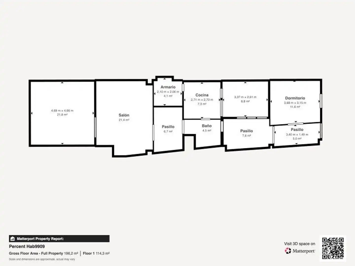 Casa adosada en venta en Casinos con Jardín privado, Terraza y Trastero