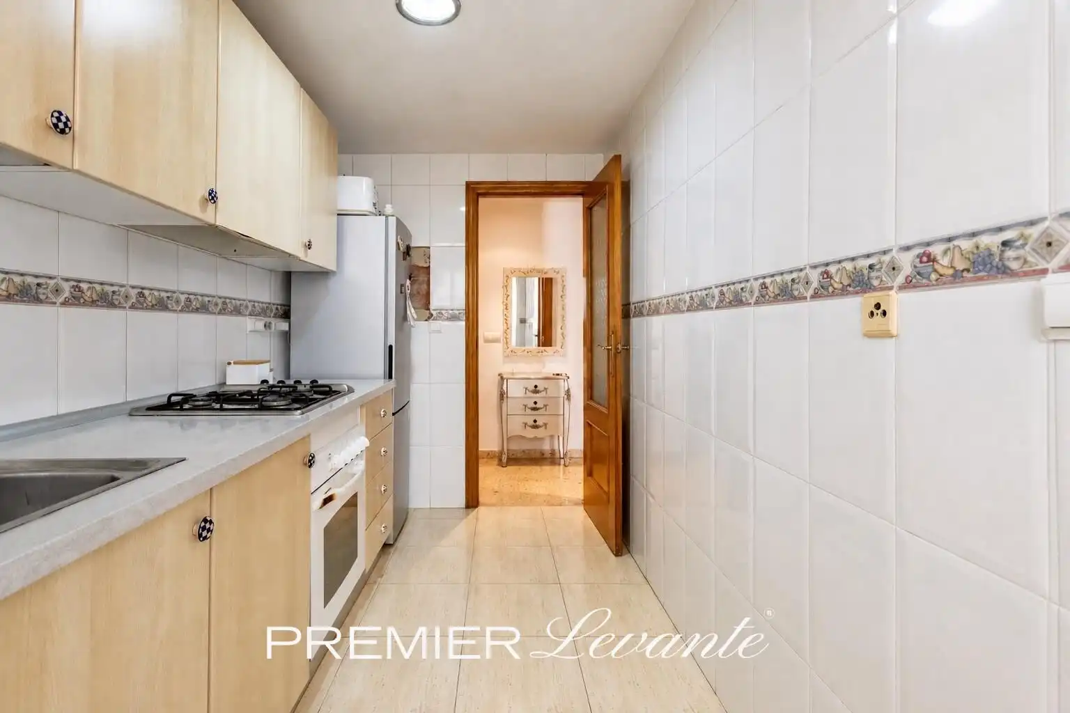 Küche von Wohnung zur Miete in Alicante / Alacant mit Balkon