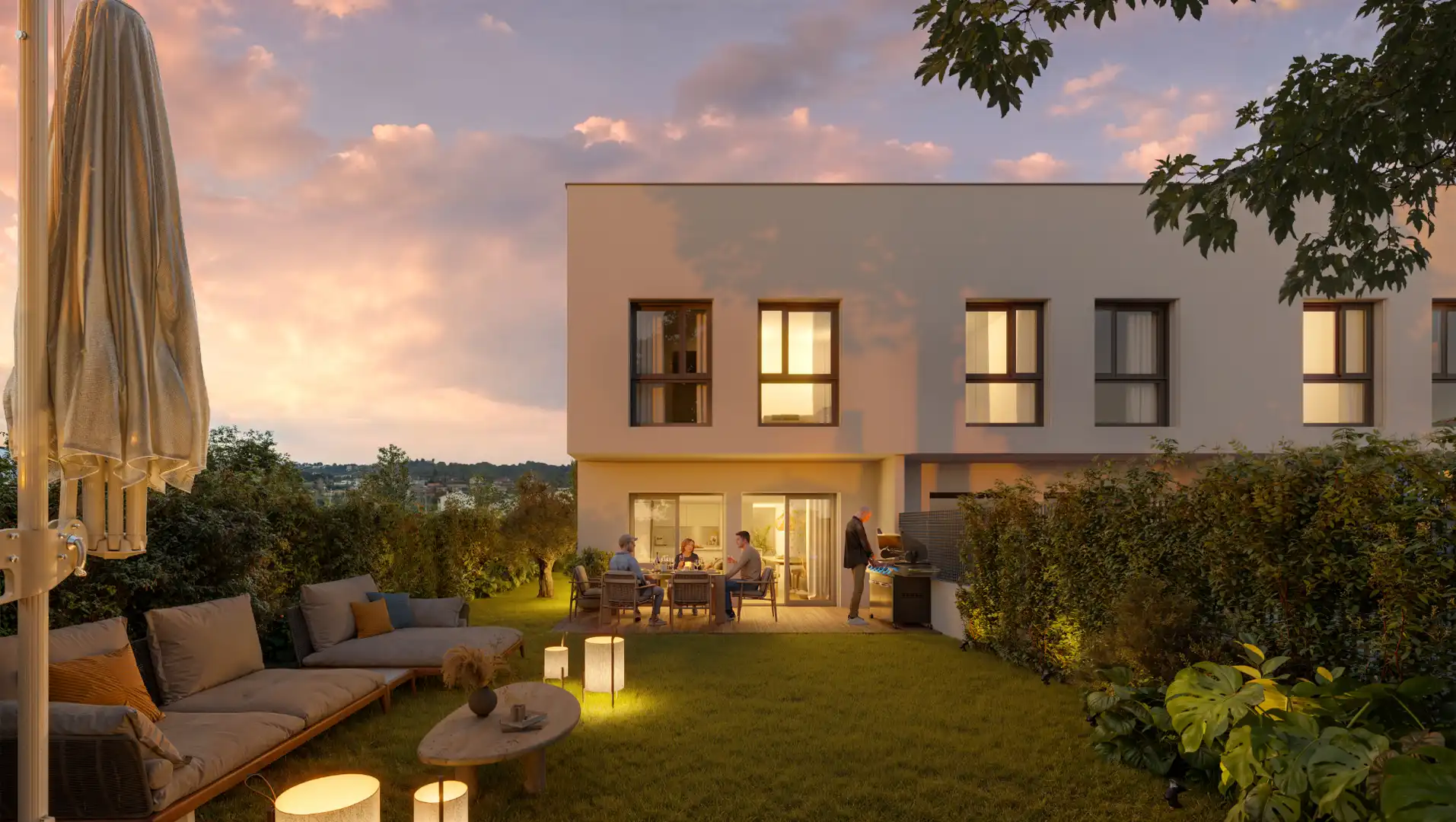Neubau-Reihenhaus mit Garten zum Verkauf in Carrer Puigcendros 13, imagen 7