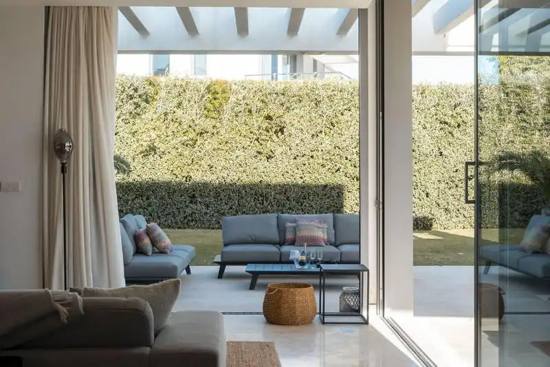 Terrassa de Casa o xalet de lloguer en Estepona amb Aire condicionat, Jardí privat i Terrassa